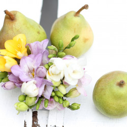 Pear And Freesia